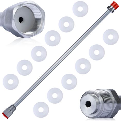 Lanza Para Pistola de Pintura 75cm – Alta Precision  12 Juntas Incluidas  Compatible Con Accesorios 7/8" (1/5)