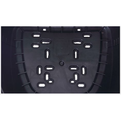 Top case arrière pour moto, grand format, rouge bordeaux, idéal pour le rangement de casque et de bagages. Compatible avec les véhicules électriques. (1/4)