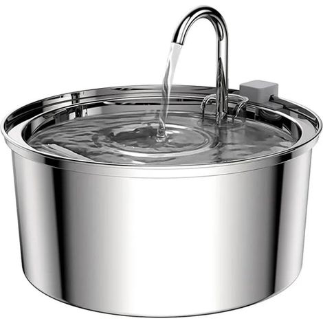 Fontaine À Eau Pour Chats - Design Robinet - Pompe Silencieuse Améliorée - Filtre 3 Étapes - 5 V 1,5 W - Pour Intérieur - 1 Pièce (1/5)