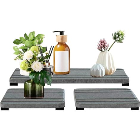 Drying Dish Water Absorbent Stone Slotted Soap Holder Quick (1/5)