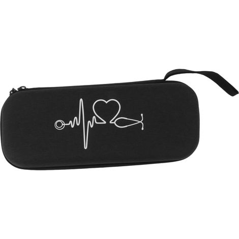 Étui rigide pour stéthoscope, grand étui de transport pour stéthoscope, sac de rangement antichoc en EVA pour accessoires infirmiers (1/5)