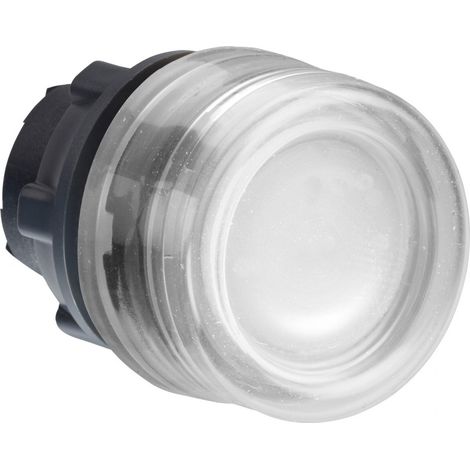 Tête de bouton-poussoir Schneider Electric Blanc, Retour par ressort, Ø découpe 22mm, Harmony XB5 ( Prix pour 1 ) (1/3)