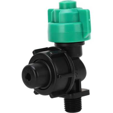 Buse de pulvérisation protection plantes plastique filetage G1/4 fixe tête d'arrosage circulaire pour modification machine agricole verte (1/5)