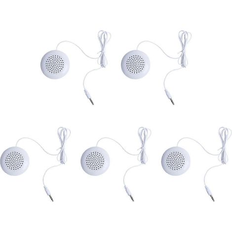 5 mini haut-parleurs portables de 3,5 mm pour MP3, MP4, CD, iPod et téléphone (1/5)