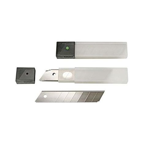 Lames De Rechange - 25 Mm - Pour Cutter Mes03n - Rectangulaires - Lot De 10 (1/4)