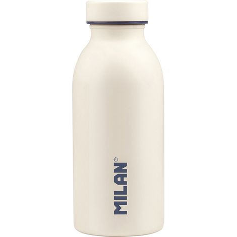 Botella isotérmica de acero inoxidable 304 354ml blanca edición sunset milan (1/3)