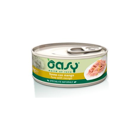 Gatto - Umido Tonno e Mango 70-150 gr OASY - size 150 gr