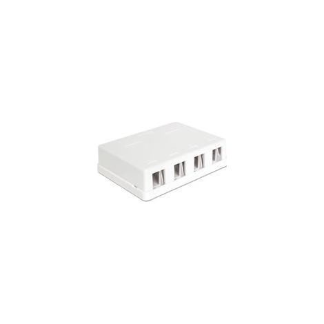 DeLOCK Keystone Leergehuse Delock 4-Port (86208) (1/2)