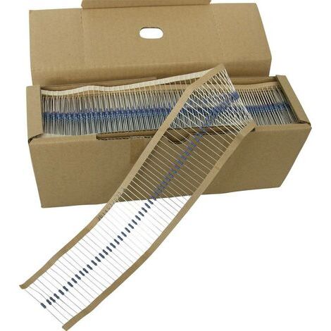 TRU COMPONENTS 1557329 Résistance à couche métallique 549 Ω sortie axiale 0207 0.6 W 1 % 1 pc(s) S342501 (1/3)