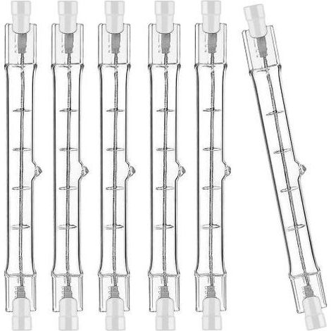 Lampe halogène R7s 118 mm 200 W 230 V, tige halogène R7s, lampe halogène R7s à intensité variable (1/5)