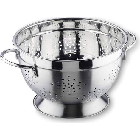 1 Passoire Inox 22 Cm Diamètre Acier Inoxydable Égouttoir Usage Professionnel Cuisine
