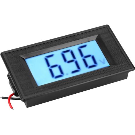 Voltmètre numérique DDH-30L à affichage LCD, voltmètre CC 7,5 V - 19,99 V (1/5)