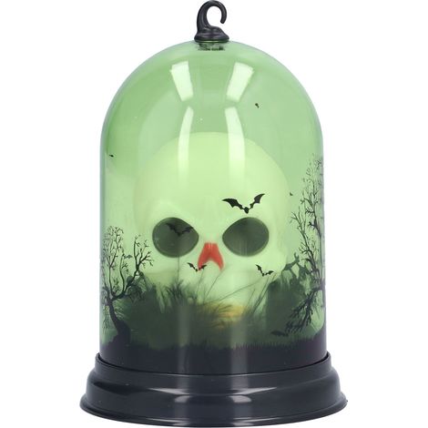 Lampe LED Halloween à dégradé de couleurs, décoration crâne pour maison hantée, veilleuse innovante (1/5)