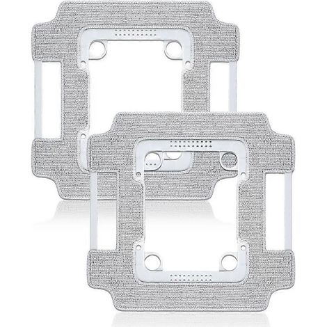 Support et lingettes de nettoyage pour robot de nettoyage de vitres ECOVACS WINBOT W3 Omni, balai en microfibre lavable (1/5)