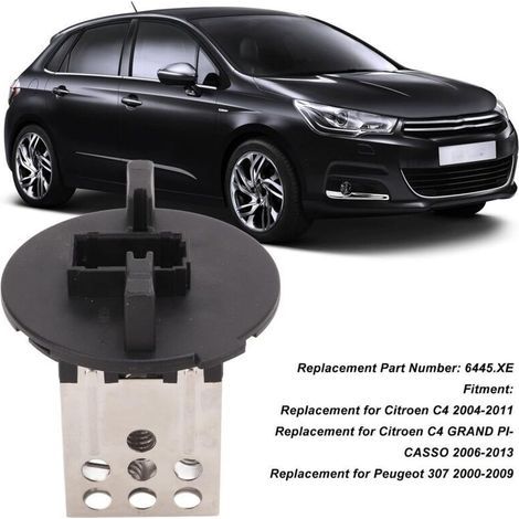 Résistance Du Ventilateur Ac Pour Citroën C4 Grand (2006–2013) – Module De Contrôle De Chauffage Haute Sensibilité En Alliage Métallique (1/3)