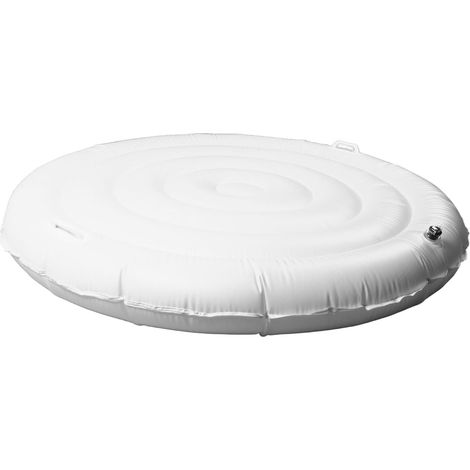 Couvercle Pliable pour Spas Gonflables, 4,5 Pieds, Rétention de Chaleur, Filtration, Simple à Gonfler, Réduit L'entretien (1/5)