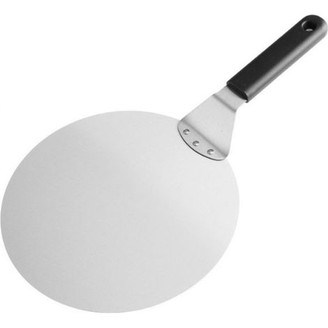 Professional pelle a pizza inox, accessoire pizzaiolo, spatule pizza, four pizza, accessoire pizza, Acier inoxydable, Plastique, 43.8 x 25.5 cm (1/5)