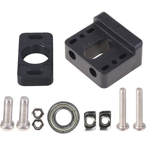 Amélioration pour imprimante 3D : support supérieur de vis mère d'axe Z en plastique pour Ender 3 CR-10