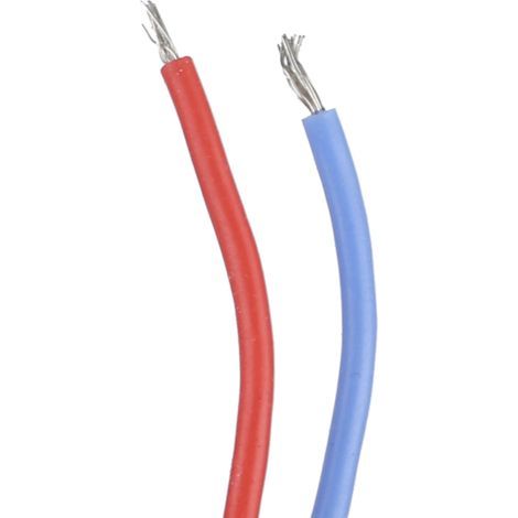 Embout de silencieux en fibre de carbone avec LED lumineuse bleue, universel 1.4-2.5 pouces (1/5)