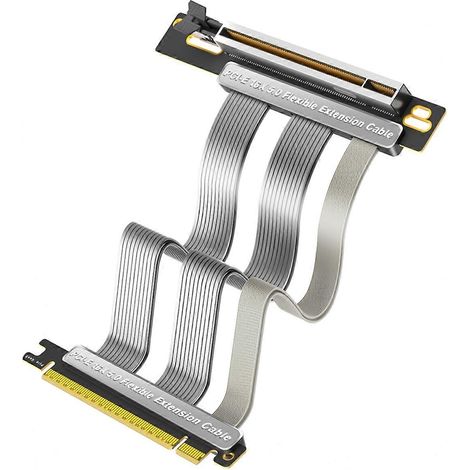 PCI-E 5.0 16X PCIe 5.0 Verlängerungskabel, 90 Grad vertikale Installation, Desktop-PC-GPU-Kabel (1/5)