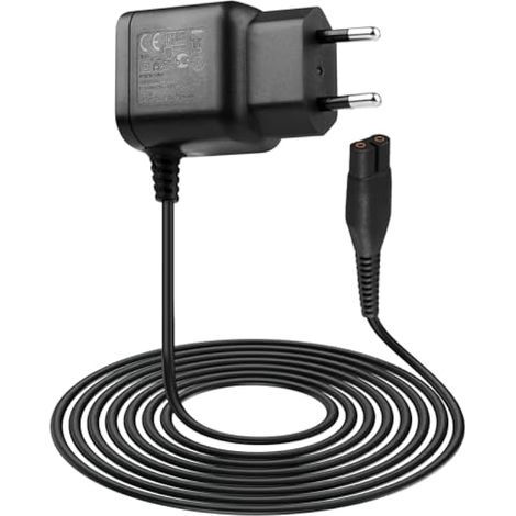 4,3V Chargeur Rasoir pour Philips Oneblade QP2520 QP2620, QP2510 MG3740 MG3730 MG3720 MG5720 MG5730 BT3206 BT3208, A00390 Adaptateur Tondeuse Alimentation Électrique, 1M (1/5)