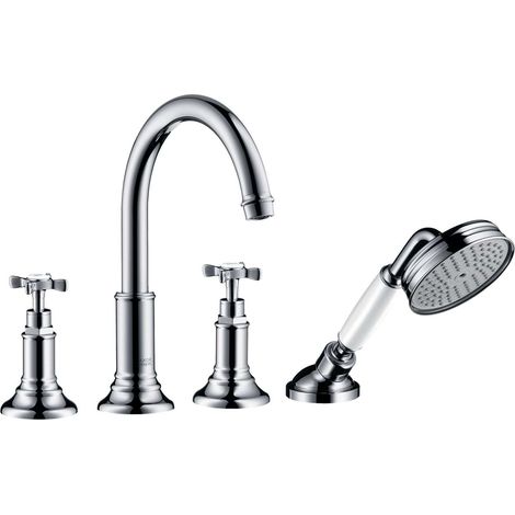 hansgrohe AXOR Montreux 4-Loch Fliesenrandarmatur, 16544000 (1/4)