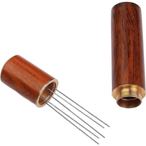 Distributeur de tasseurs à café, agitateurs à café, distributeur de café pour la maison et les boutiques de boissons froides-5 pins light brown