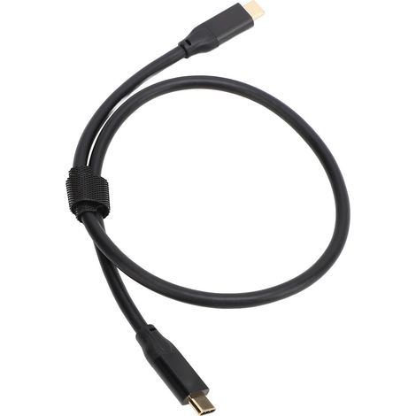 Câble USB-C vers USB-C mâle-mâle, transfert de 20 Gbit/s, charge rapide 240 W, sortie vidéo 4K 60 Hz, USB-C 3.2 Gen 2, pour téléphone et tablette, 0,5 m / 1,6 pi (1/5)