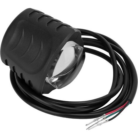 Phare Avant LED pour Vélo Électrique, Klaxon Intégré Puissant, Étanche et Facile à Monter (1/5)