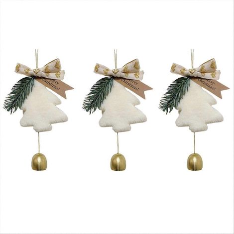 Weihnachtsglocke, Weihnachtsmann-Anhänger, Baumdekoration, festliche Girlande, Neujahrsschmuck, Zuhause (1/5)
