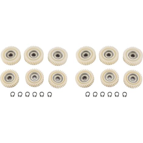 12 Pièces 47,5 X 13 mm 41,5 X 11 mm Engrenage Planétaire Oblique 35 31 Dents Engrenages Hélicoïdaux avec Roulements de 7,94 mm pour Pièce de de Moyeu de Vélo Électrique (1/5)
