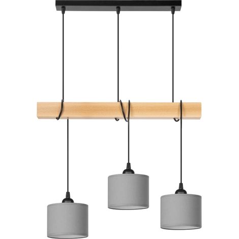 Lámpara Tornado AM3PB, haya gris (1/5)