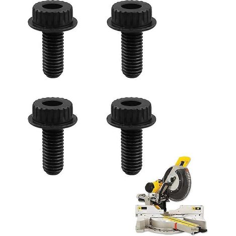 N600011 Boulon de lame de rechange pour DeWalt DWS715, DWS780, DWS779, DWS713, DCS361B, DWS716 et DWS716XPS (lot de 4) - JBMEDIA (1/4)