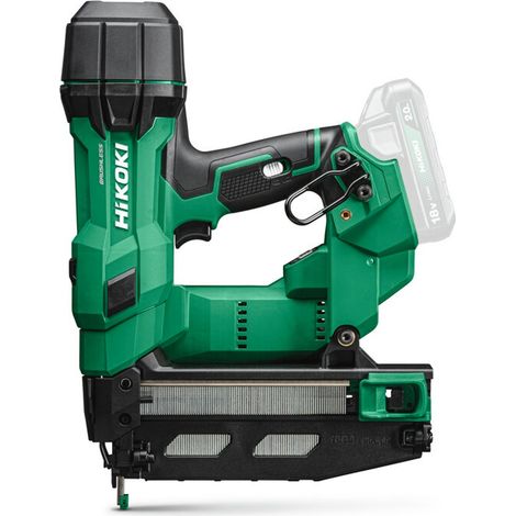 HiKOKI Akku-Stiftnagler 18 V Brushless, Akku Stiftnagler (0°) für 16 Gauge/1,4 x 1,65 mm Stiftnägel, incl. Zubehör, Koffer