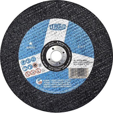 25 Disque De Coupe Plat 41c 230x2x22,23 A30q-Bfb.Tyrolit (1/3)