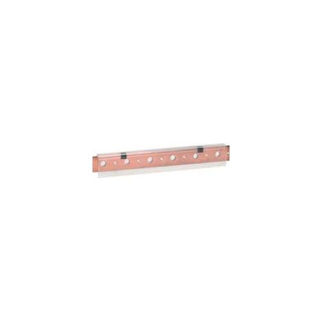 Profilé isolant pour barres cuivre plates section 18x4mm, 25x4mm, 25x5mm ou 32x5mm longueur 1m LEGRAND 037311 (1/3)