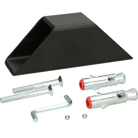KOTARBAU Ancrage de fixation pour ancrage au sol béton pour vélo moto Noir (1/5)
