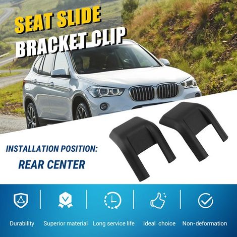 A pair of sliding rail support clips (52207373901) fits BMW X1, X2, 2 Series F48, F49 and F39. (1/5)