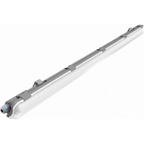 Plafoniera LED Doppia Impermeabile 120cm IP65 Tubo LED Non Incluso (1/2)