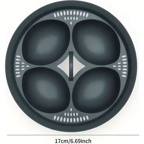 4-in-1 Multifunctional Steamer Basket, Egg Molds, Steamer, Egg Boiler Accessory for Thermomix (1 piece)