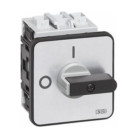 Baco BA174202 Interruptor seccionador 50 A Gris Negro