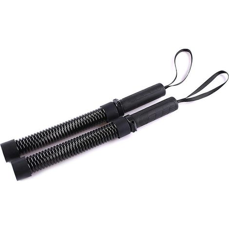Lot de 2 barres de ressort de rechange pour corde d'entraînement portable, idéale pour la salle de sport à domicile et l'entraînement en extérieur. (1/5)