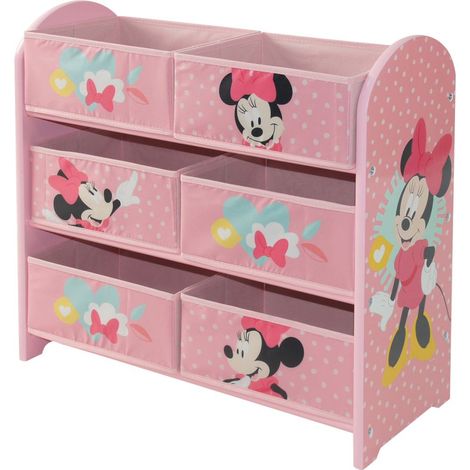 Scaffale Portagiochi Disney Minnie
