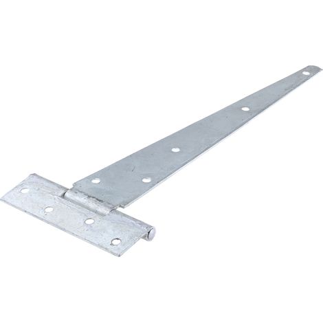Rs Pro – Charnière en T en acier 304.8mm – Type battant libre – Pack de 2 – Pour bois dur et teck – Charge maximale 50kg (1/2)
