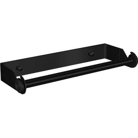 noir-Porte essuie-tout Support pour Porte Papier Cuisine Essuie Tout en Acier Inoxydable Distributeur Dérouleur Essuie Tout Porte Rouleau de Cuisine Mural 33810m (1/5)