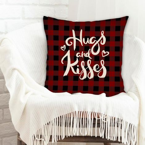 Housse de coussin sans coussin 45x45 maison douce confortable pour mariage la saint-valentin (1/5)