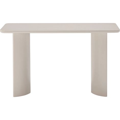 Scrivania con gambe curve - Beige - LORYNI (1/4)