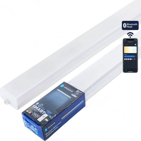 Ampoule LED intelligente Bluetooth Aigostar 0,9 m 30 W à maille réglable, panneau sans abat-jour (1/2)