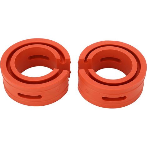 2 pièces amortisseur de choc, réduction bruit et anti-vibration, tampon ressort universel pour voiture (1/5)