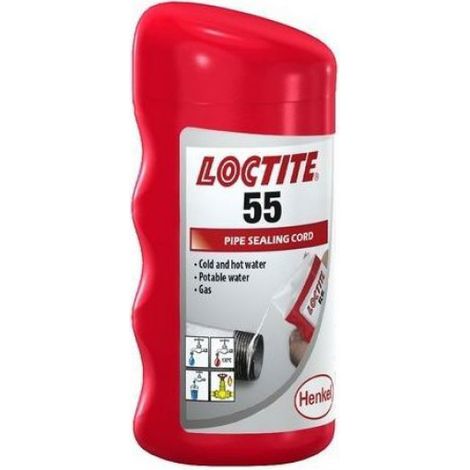 Filet d'étanchéité - Longueur 160 m - Pour raccords filetés métal et plastique - Température -55 °C à +130 °C - Certifié DVGW KTW NSF/ANSI 61